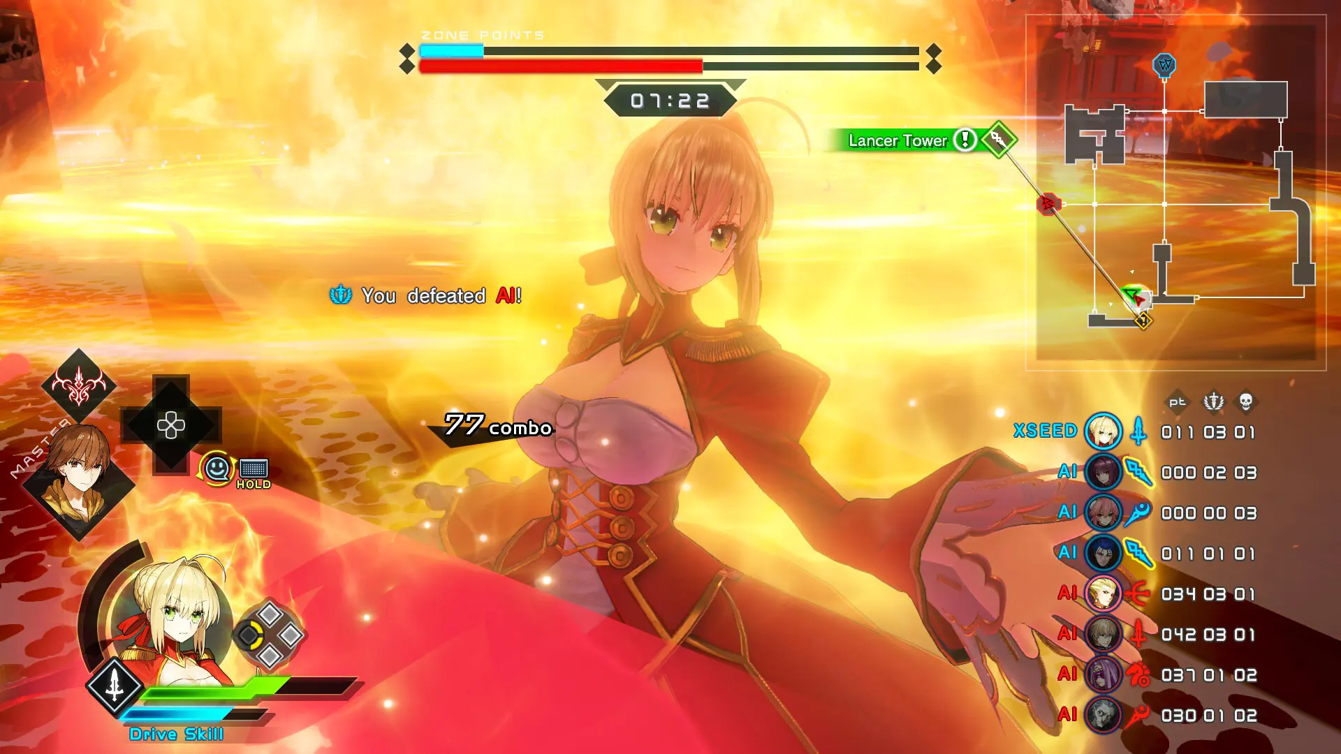 Fate/EXTELLA LINK 截图 3